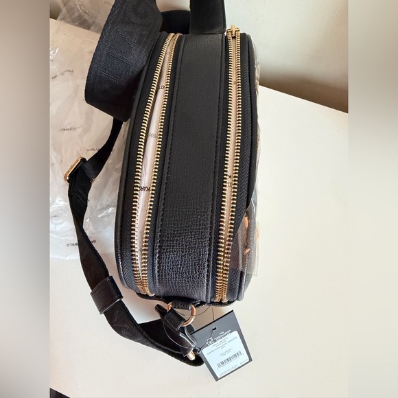 NWT Karl Lagerfeld Paris Maybelle Rococo Camera Crossbody – Black/Multi - Picture 5 of 8
